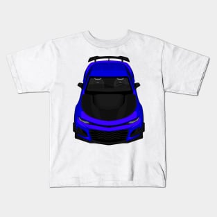 camaro zl1 1le dark-blue Kids T-Shirt